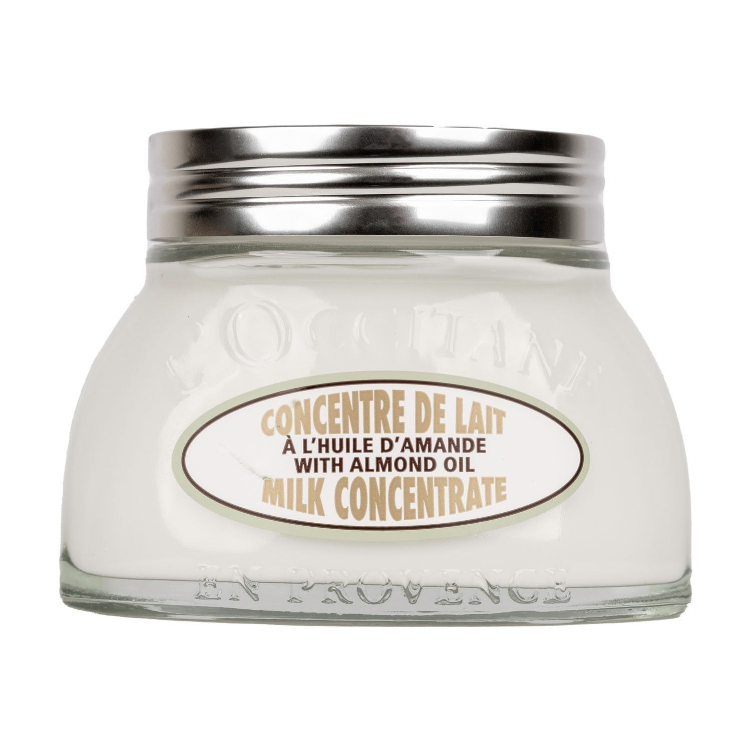 L'Occitane Almond Milk Concentrate Body Cream – Firming & Smoothing Moisturizer with Sweet Almond Oil, 6.9 oz