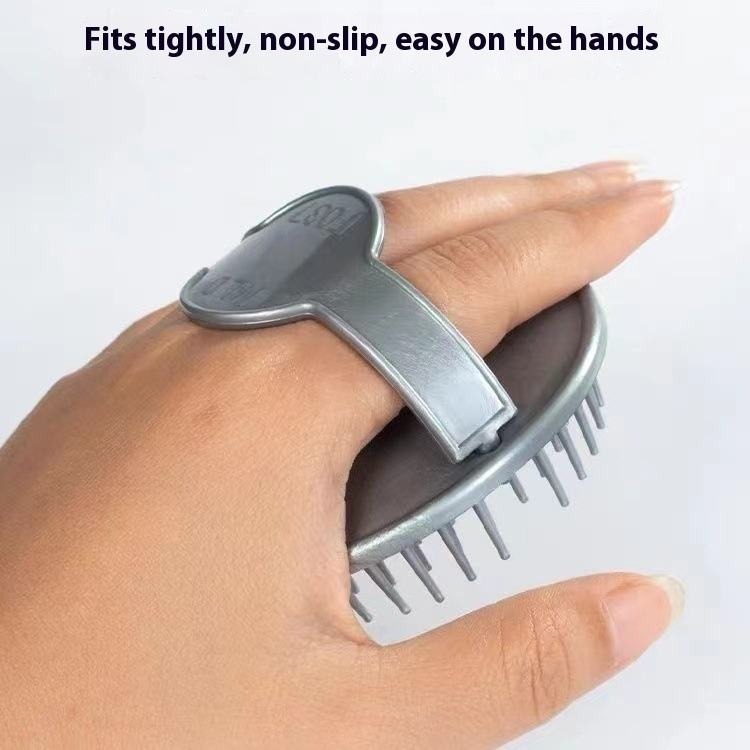 Soft Silicone Shampoo Brush Scalp Massager – Portable Multi-Purpose Hair & Scalp Care Tool - Image 2